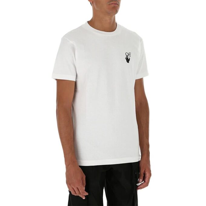 Arrow Painting Printing Short Sleeve White