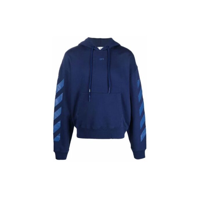 Arrow Pattern Logo Stripe Version Blue