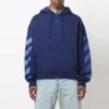 Arrow Pattern Logo Stripe Version Blue