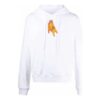 Arrow Pattern Round Neck Casual Version White