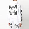 Arrow Pattern Unisex White