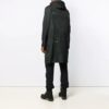 Arrow Printing hooded Windbreaker Black