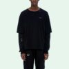 Arrow Printing Long Sleeves Version Black