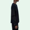 Arrow Printing Long Sleeves Version Black
