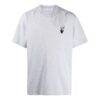 Arrow Printing Short Sleeve Loose Fit Gray
