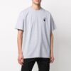 Arrow Printing Short Sleeve Loose Fit Gray