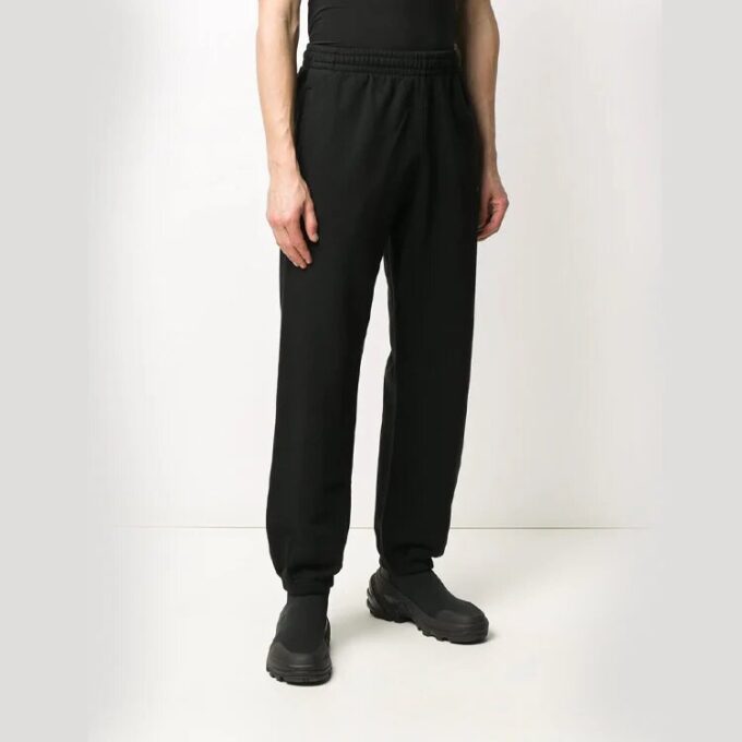 Arrow Printing Sports Long Pants Black