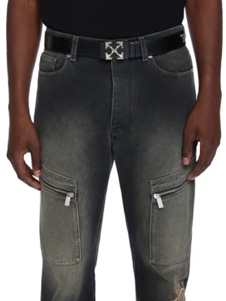 Arrow Quote Leather Belt