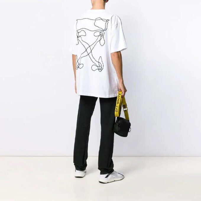 Arrow Short Sleeve Ordinary Version White