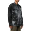 Arrow Tie Dye overshirt “Black”