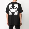 Arrows Agreement Print Oversize Short Sleeve