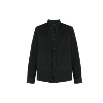 Arrows Arrow Pattern Denim Shirt Ordinary Version Black