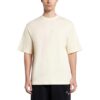 Arrows-embroidered Cotton T-shirt “Angora White”