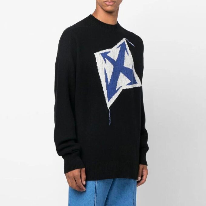 Arrows Intarsia Wool Jumper
