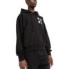 Arrows Logo-Print Cotton Hoodie “Black”