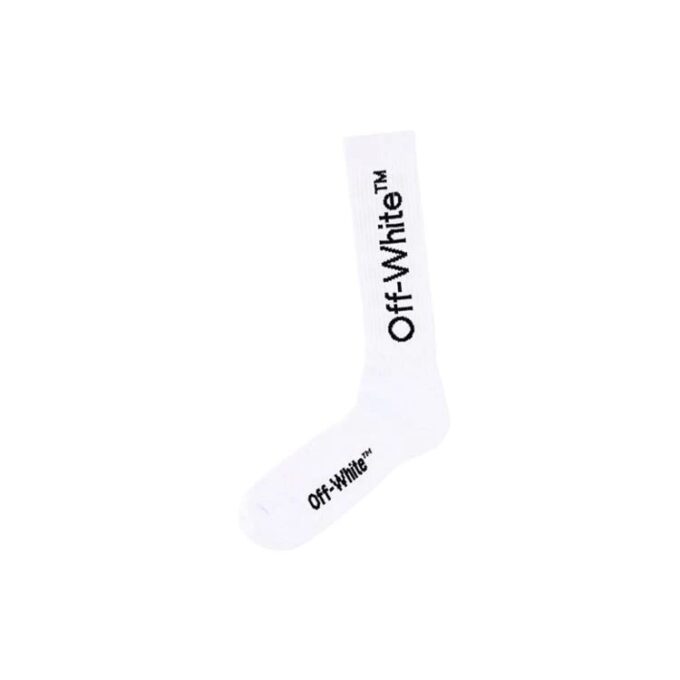 Arrows Mid Length Sock “White”