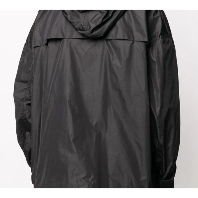Arrows Modern Street Trench Coat Men Black