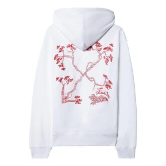 Arrows Motif Drawstring Hoodie