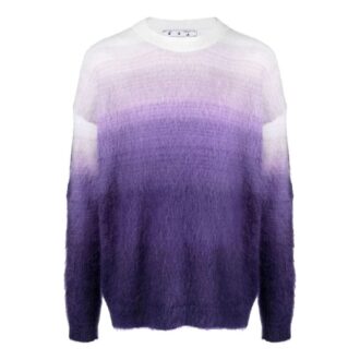 Arrows Motif Long-Sleeved Sweater