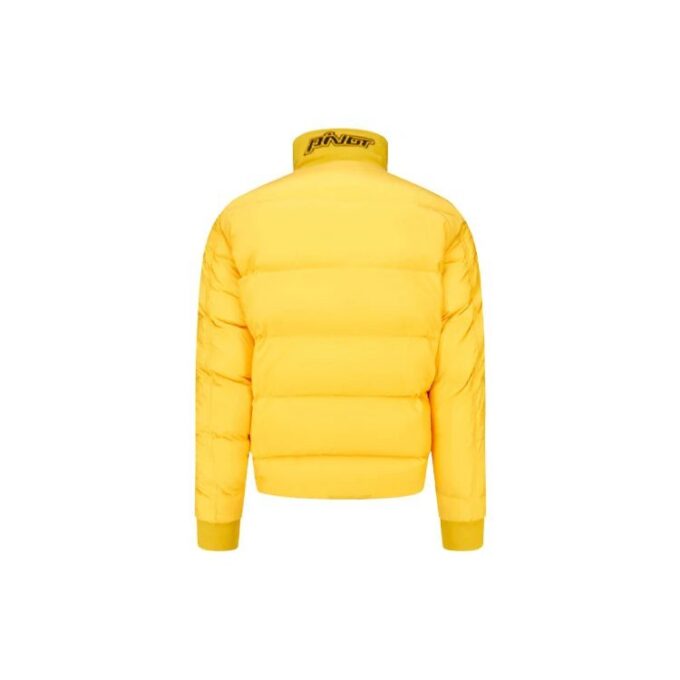 Arrows Motif Reversible Puffer Jacket