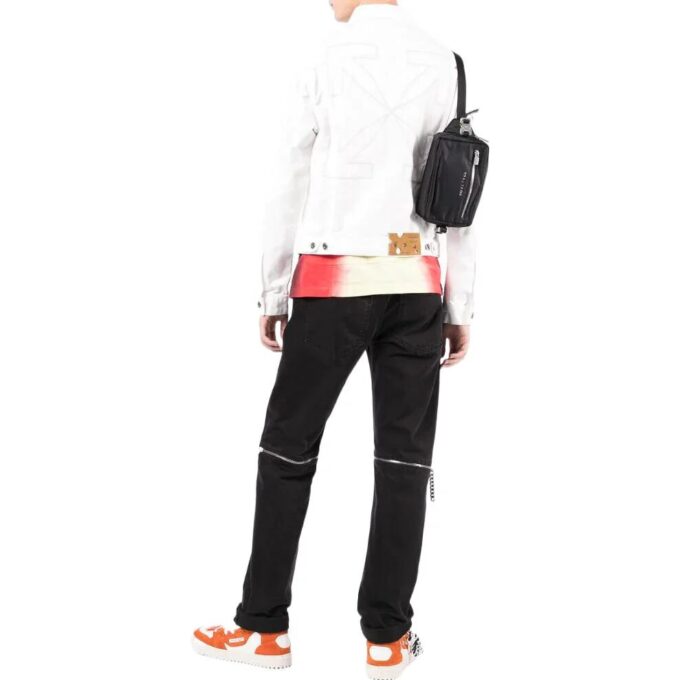 Arrows-Motif Shirt Jacket
