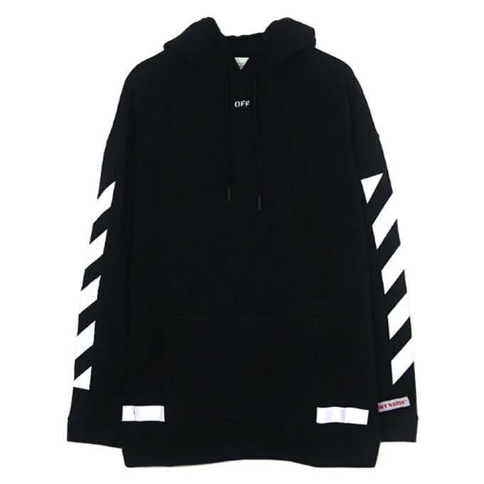 Arrows Over Hoodie “Black White”