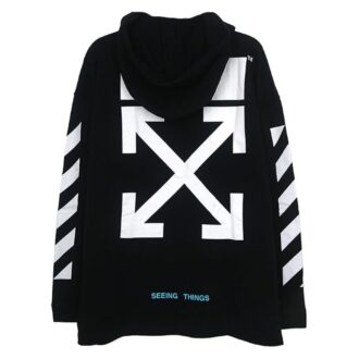 Arrows Over Hoodie “Black White”