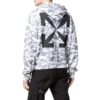 Arrows Print Cotton Hoodie