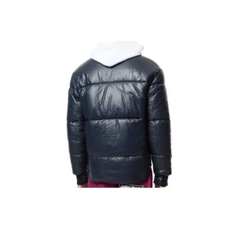 Arrows Print Reversible Puffer Jacket