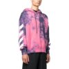 Arrows tie-dye Hoodie “Pink”