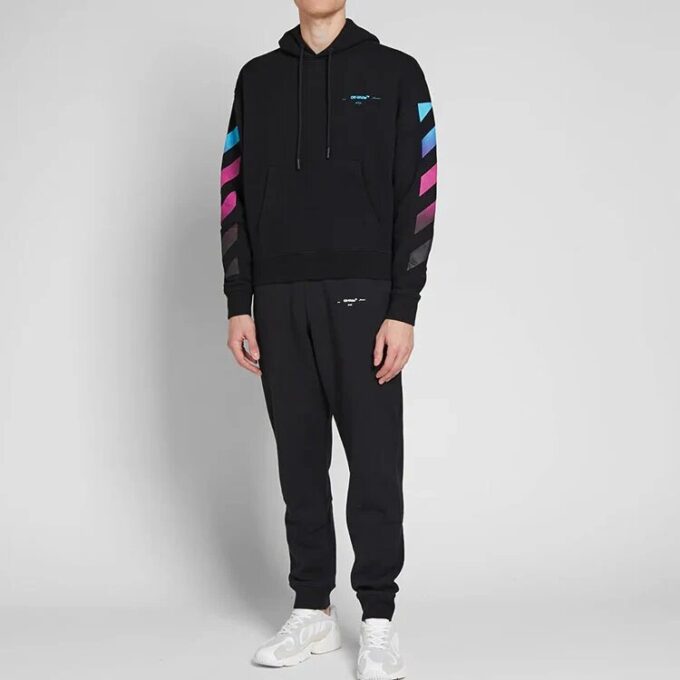 AW18 Hooded Pullover Unisex Black