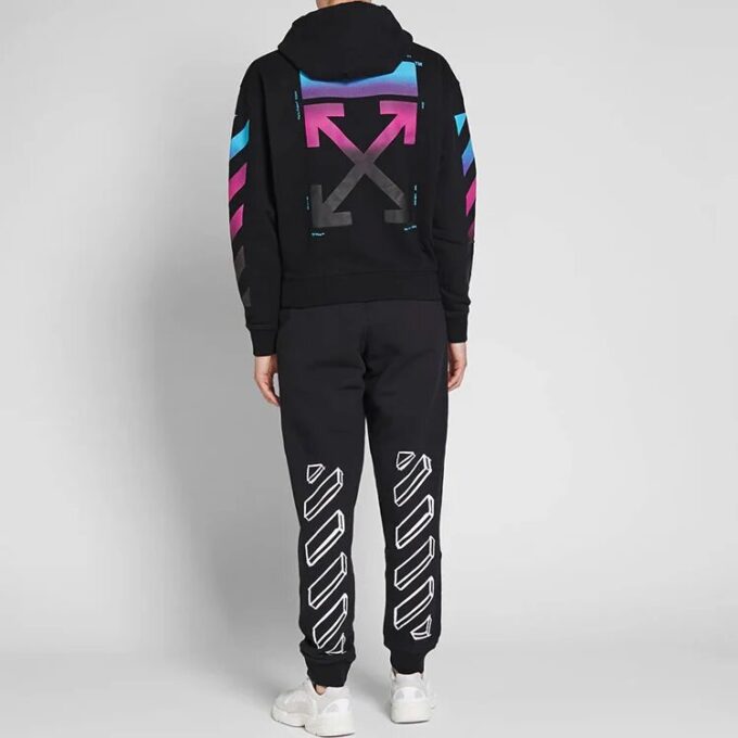 AW18 Hooded Pullover Unisex Black