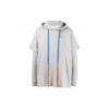 Back Arrow Printing Drawstring Gray