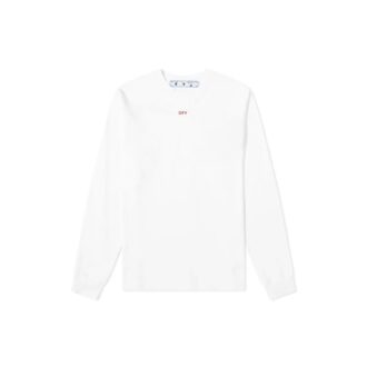 Back Hollow Out Arrow Long Sleeves White