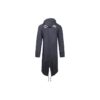 Back Logo Printing hooded Large Loose Fit Black