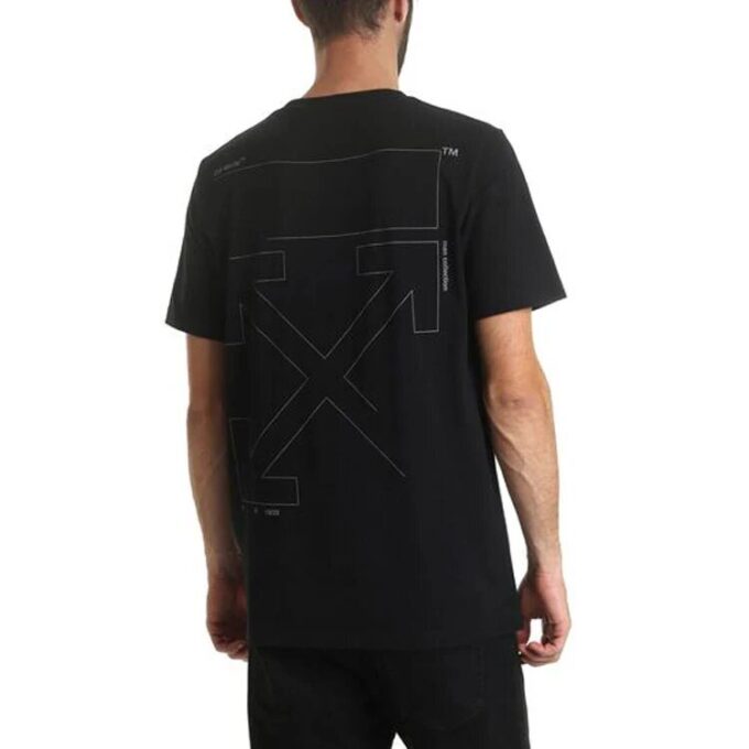 Back logo Short Sleeve Mens Logo Normal Fit