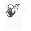 Back Printing Short Sleeve Ordinary Version White