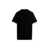 Balck And White Cotton Signature Tee