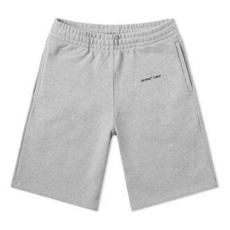 Basic Printing Small Logo Shorts Gray