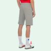 Basic Printing Small Logo Shorts Gray