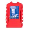 Bernini Diagonal Stripe Print T shirt 2030 Red/Blue