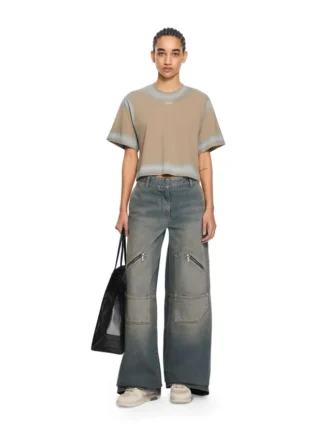 Big Pockets Denim Pants