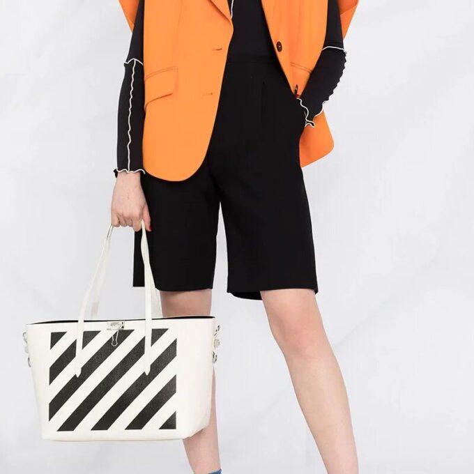 Binder Shopper Bag “White Black”