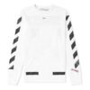 Black Arrow Long Sleeves White