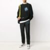 Black Casual Sports Pants Black