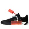 Black Low Top Sneakers “Black White”