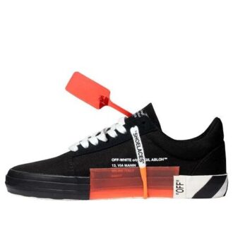 Black Low Top Sneakers “Black White”