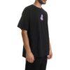 Black Printing Short Sleeve Loose Fit