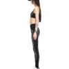 Black Stamp Seamless Bra
