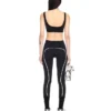Black Stamp Seamless Bra
